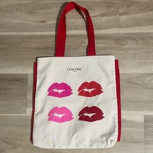 NWOT Lancôme Canvas Tote.